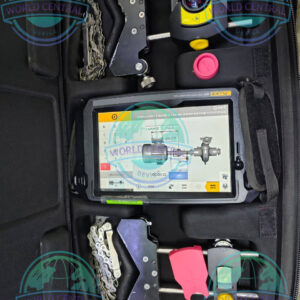 Fluke 831 touchscreen display and laser measuring unit