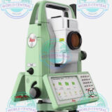 Leica FlexLine TS10 manual total station front view on tripod