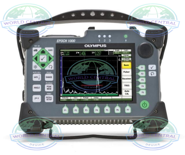 EPOCH 1000i Weld Inspection Application Technician using Olympus EPOCH 1000i for weld inspection