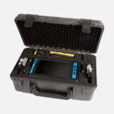 Technician performing motor alignment with Easy-Laser XT550