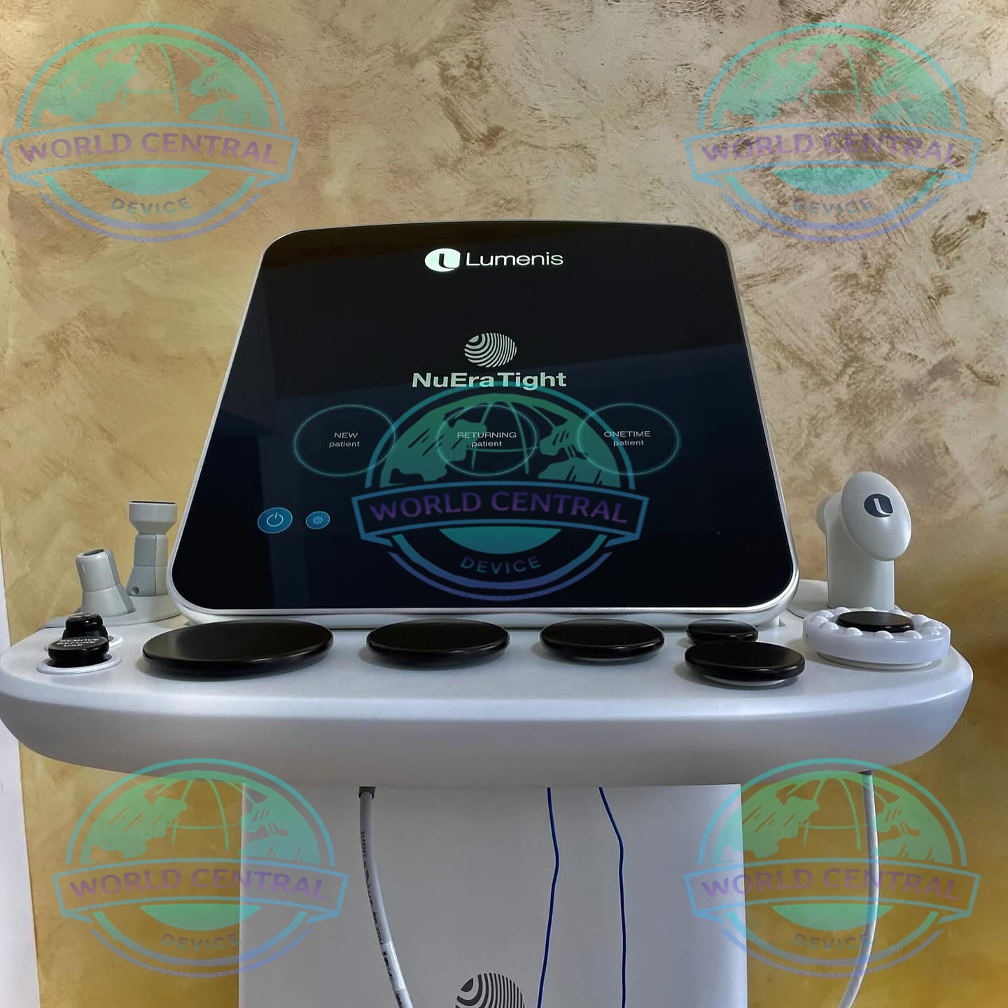 Lumenis NuEra Tight 2023 Body Contouring System Lumenis NuEra Tight 2023 body contouring platform with touchscreen interface and RF treatment technology