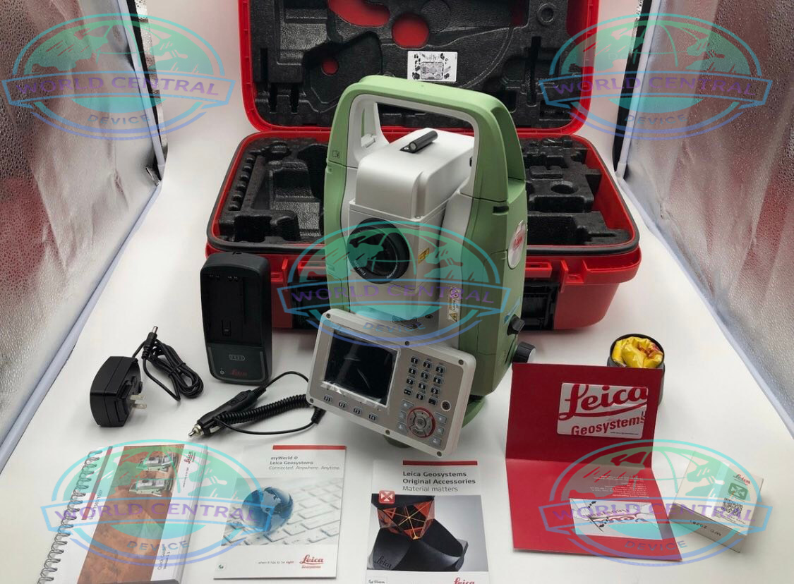Leica TS07 Plus R500 Total Station Leica TS07 Plus 5 inch R500 reflectorless total station surveying equipment