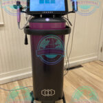 InMode Empower RF treatment system with touchscreen interface and women's wellness applicators.