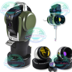 API Omnitrac 2 laser tracker used in aerospace manufacturing and assembly alignment