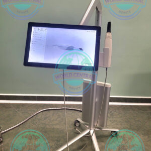 TRIOS 3 MOVE+ performing digital dental impression scanning