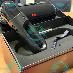 Leica BLK2GO performing indoor mobile mapping scan