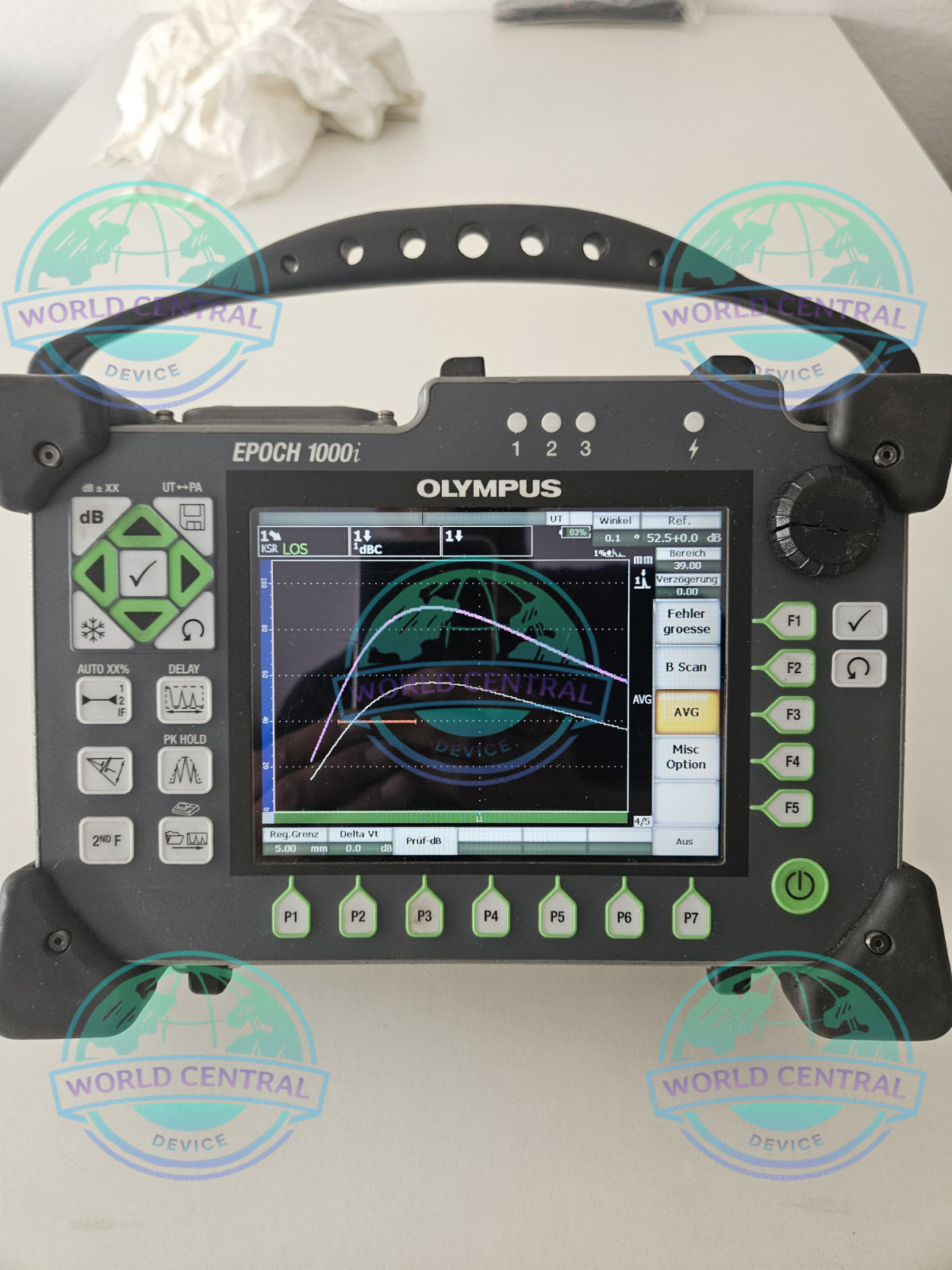 Olympus EPOCH 1000i Ultrasonic Flaw Detector Olympus EPOCH 1000i portable ultrasonic flaw detector device