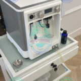 Professional DiamondGlow facial treatment procedure