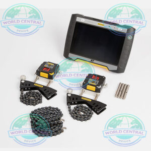 Easy-Laser XT660 shaft alignment system in industrial environment