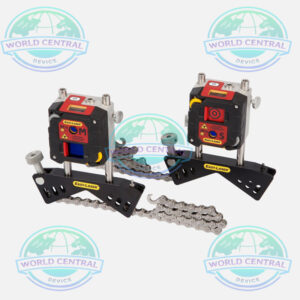 XT550 wireless laser measuring units and alignment display