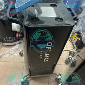 Morpheus8 radiofrequency microneedling facial treatment using the InMode Optimas system.