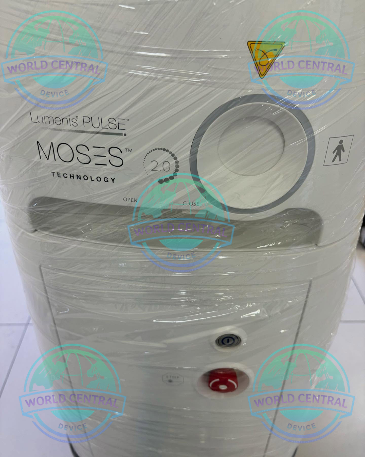 Advanced Urology Laser Interface Touchscreen interface of Lumenis MOSES 2.0 holmium laser surgical system