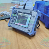 Olympus EPOCH 650 UT flaw detector with color VGA display and ultrasonic probe