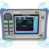 Technician performing weld inspection with Olympus EPOCH 650