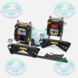 XT660 laser alignment measuring units and tablet display