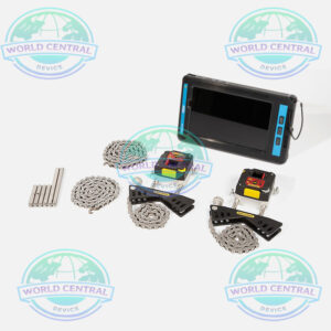 Easy-Laser XT550 laser shaft alignment system in industrial plant