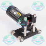 Technician performing roll alignment using Easy-Laser XT950