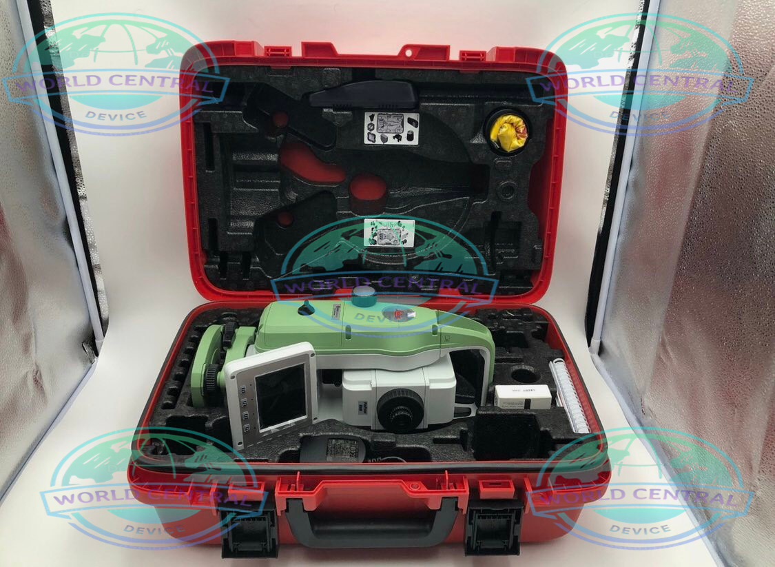 Leica FlexLine TS07 Surveying System Leica FlexLine TS07 Plus reflectorless total station with touchscreen display
