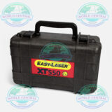 Easy-Laser XT550 touchscreen alignment interface