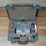 Surveyor using FARO Focus S 350 laser scanner for infrastructure and topographic survey