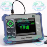 Olympus Magna-Mike 8600 inspecting plastic bottle wall thickness