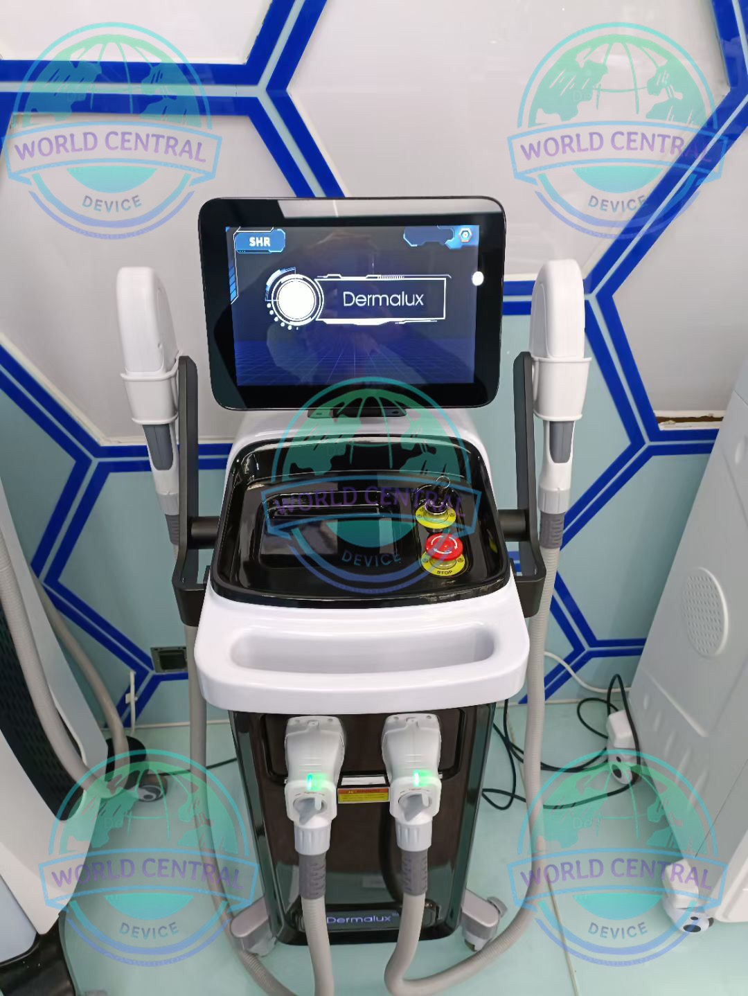 Dermalux III IPL SHR E-Light Machine Dermalux III Professional Aesthetic Platform front view