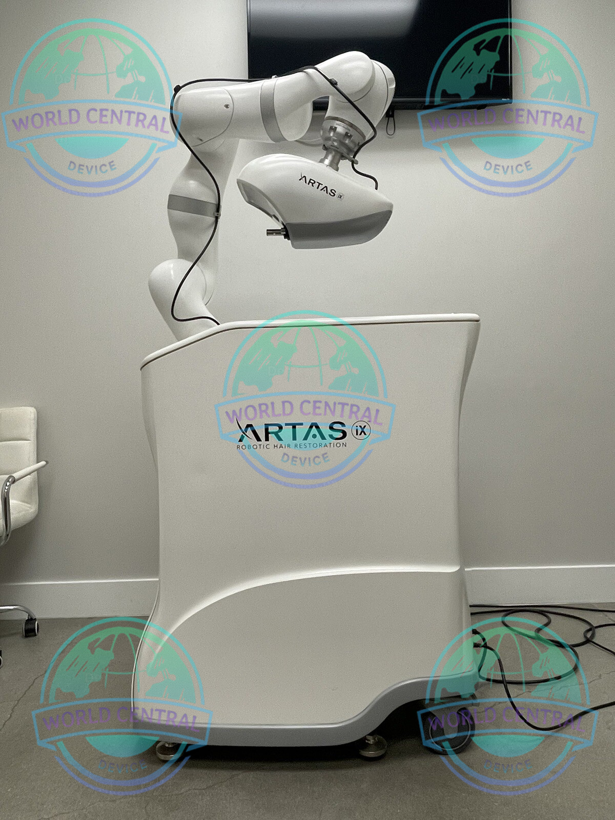 1 ARTAS iX Robotic Arm Hair Transplant Procedure