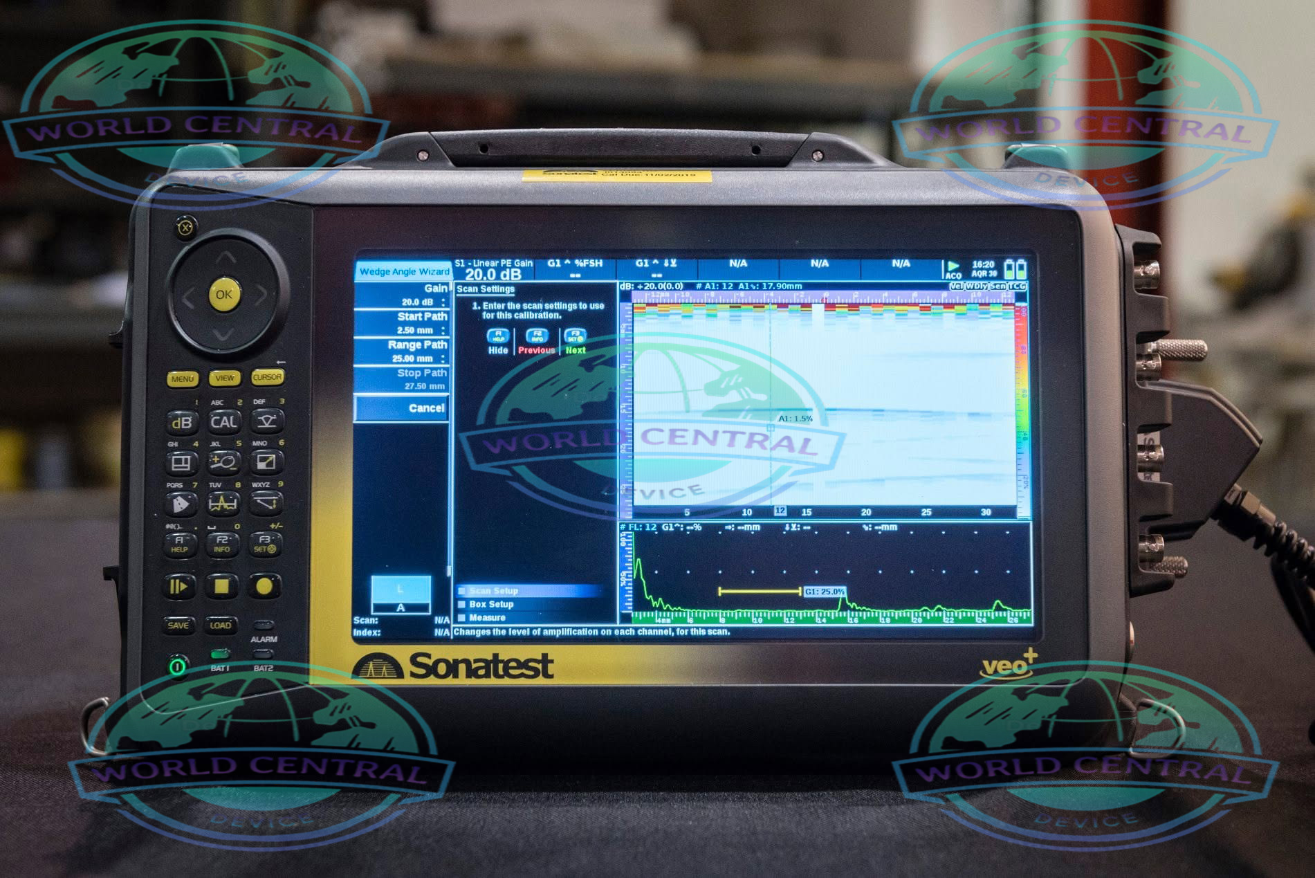 Sonatest VEO+ PAUT System Sonatest VEO+ PAUT System with touchscreen display for advanced ultrasonic inspection