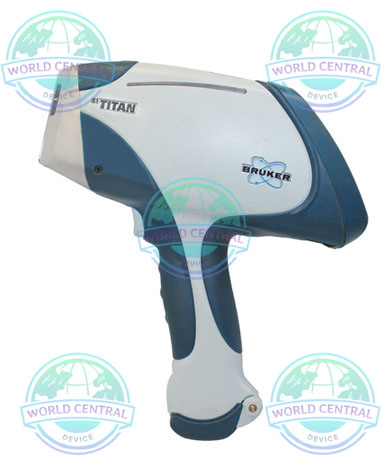 Bruker S1 TITAN 500S Portable XRF Analyzer Bruker S1 TITAN 500S Portable XRF Analyzer handheld alloy analyzer front view