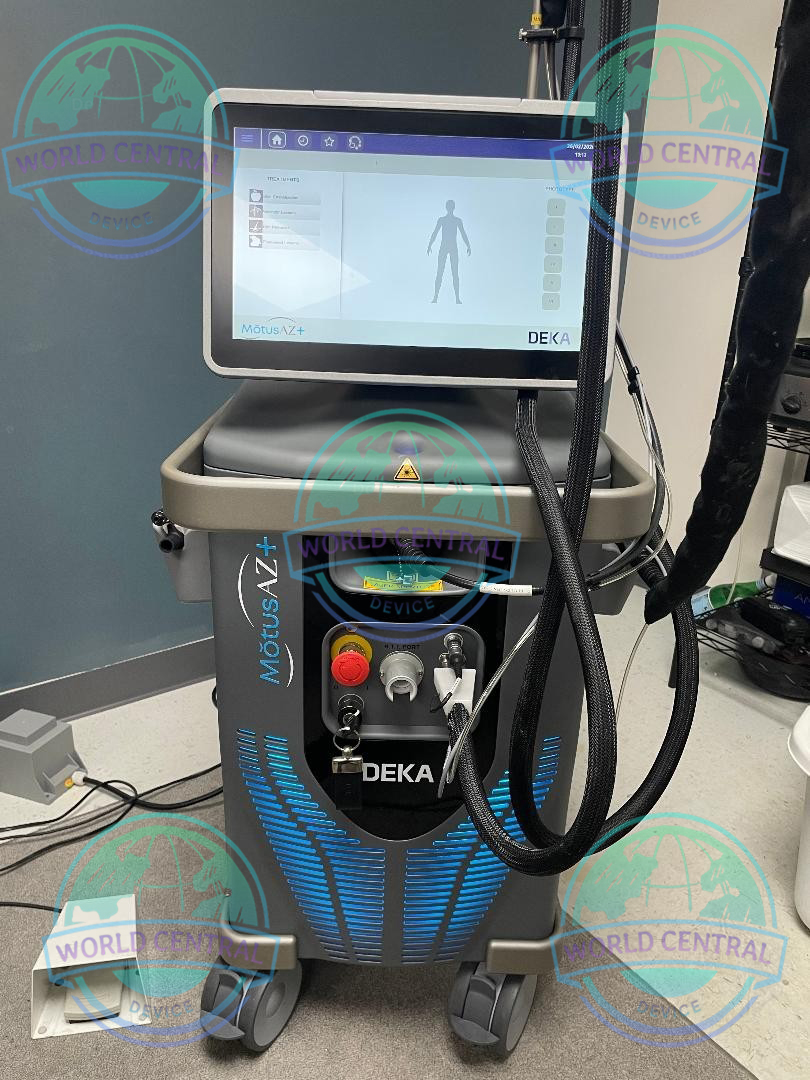 DEKA Motus AZ Laser System DEKA Motus AZ dual-wavelength laser system for hair removal and skin treatments