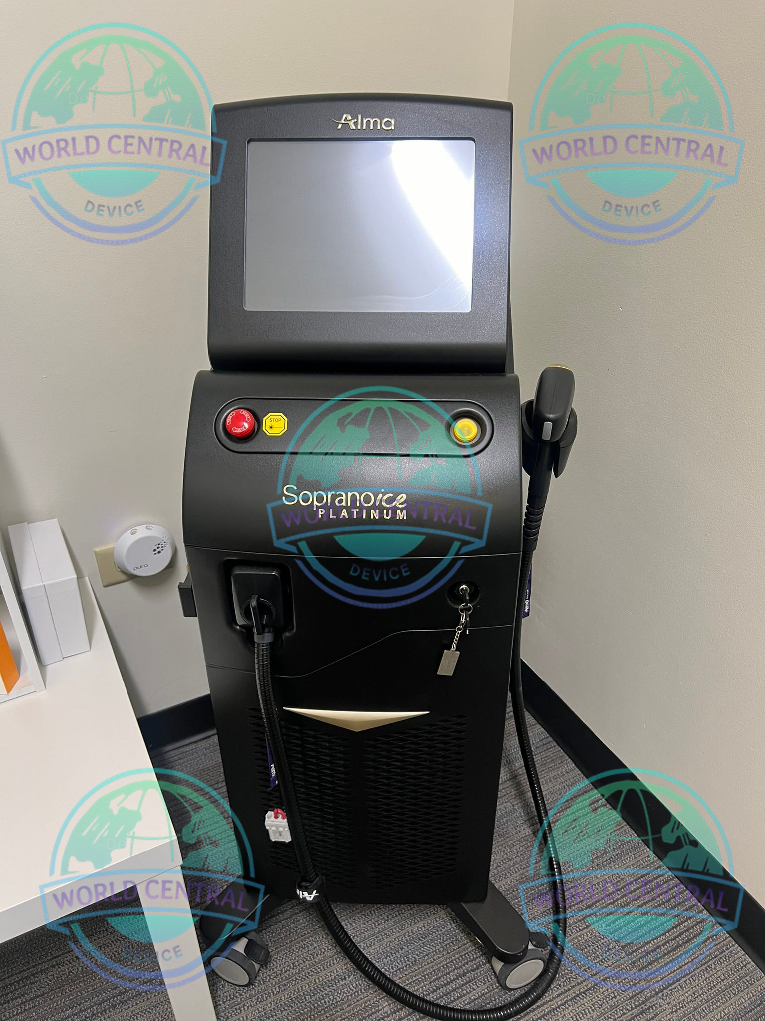 ALMA Soprano ICE Platinum Laser Platform ALMA Soprano ICE Platinum laser hair removal system with triple wavelength technology