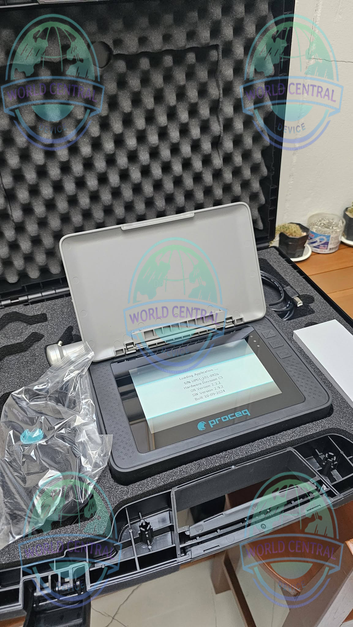 Proceq Equotip 550 Hardness Tester Proceq Equotip 550 portable hardness testing system with touchscreen display