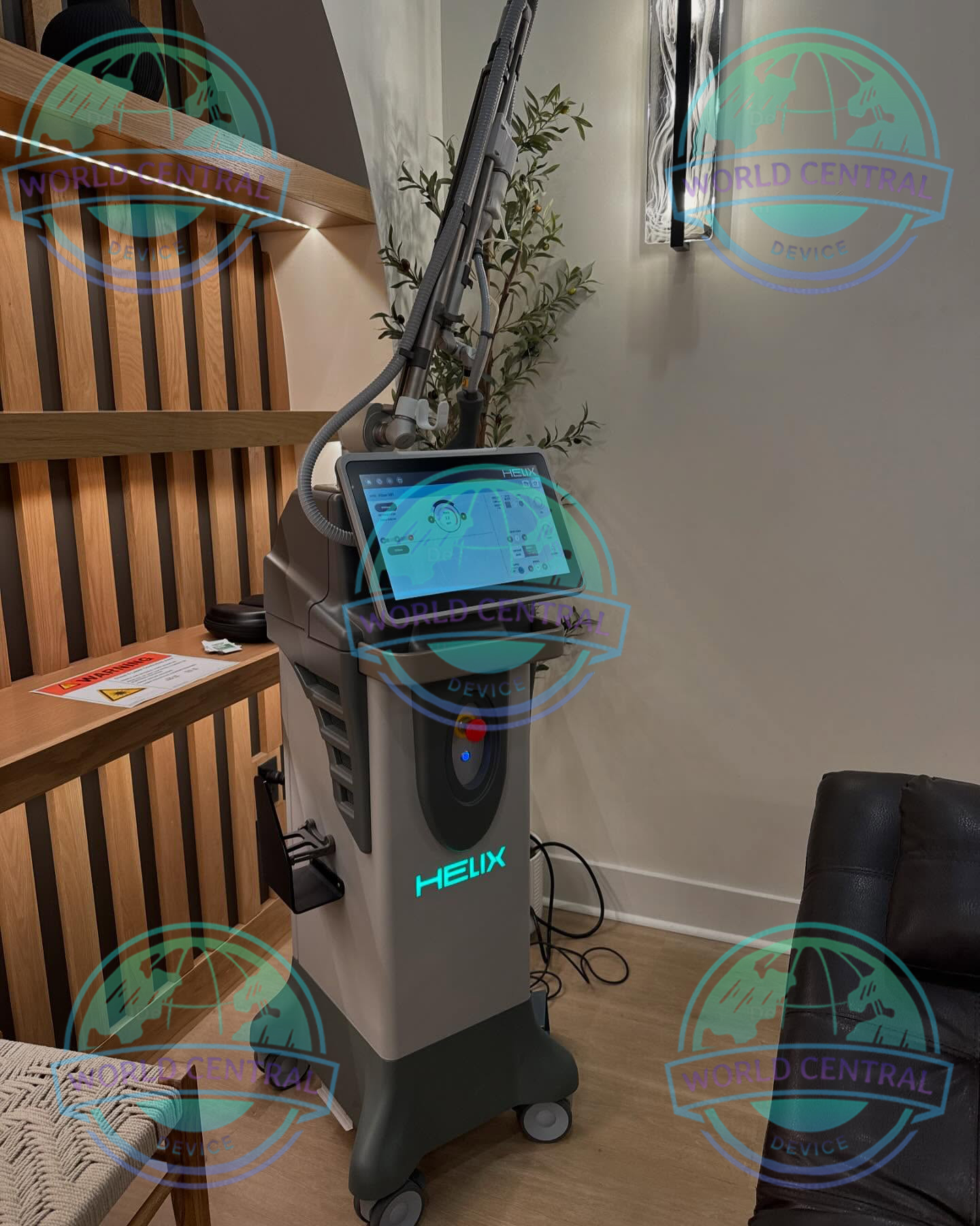 DEKA Helix CO₂ Laser Platform DEKA Helix CO₂ Laser system with dual wavelength skin resurfacing technology