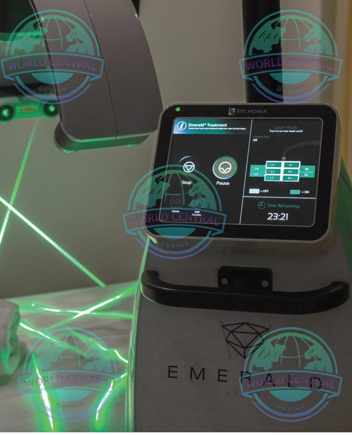 Emerald Treatment Procedure Non-invasive body contouring treatment with Emerald Laser