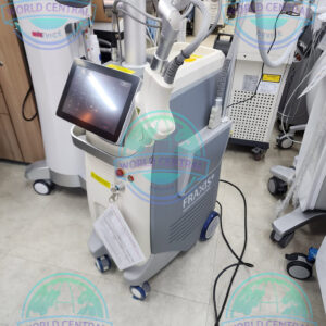 Fractional CO2 laser skin resurfacing treatment with Fraxis DUO