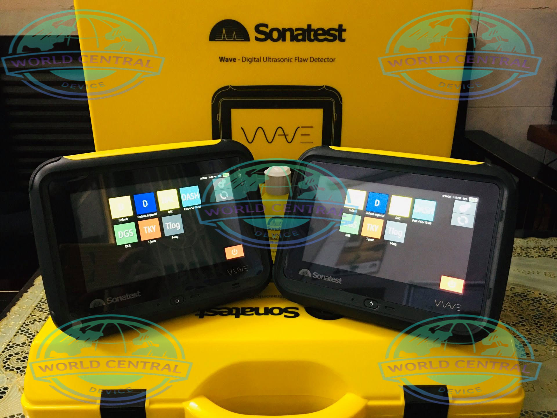 Sonatest WAVE PAUT Instrument Sonatest WAVE PAUT Instrument with touchscreen display for advanced ultrasonic flaw detection