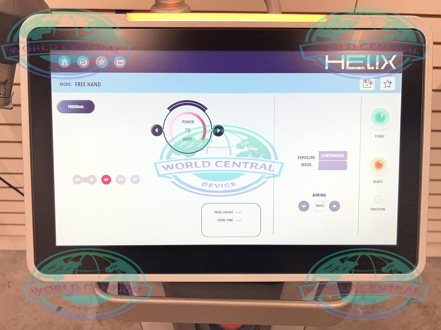 DEKA Helix CoolPeel Treatment DEKA Helix CoolPeel facial resurfacing treatment procedure