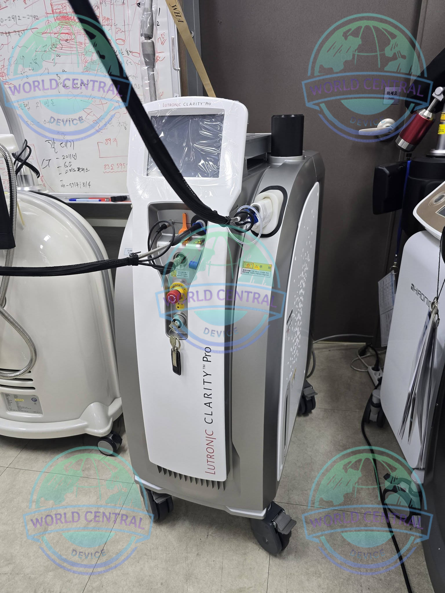 High-Speed Hair Removal Laser hair removal treatment using Lutronic Clarity Pro
