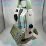 Leica MS60 performing 3D laser scanning of industrial facility