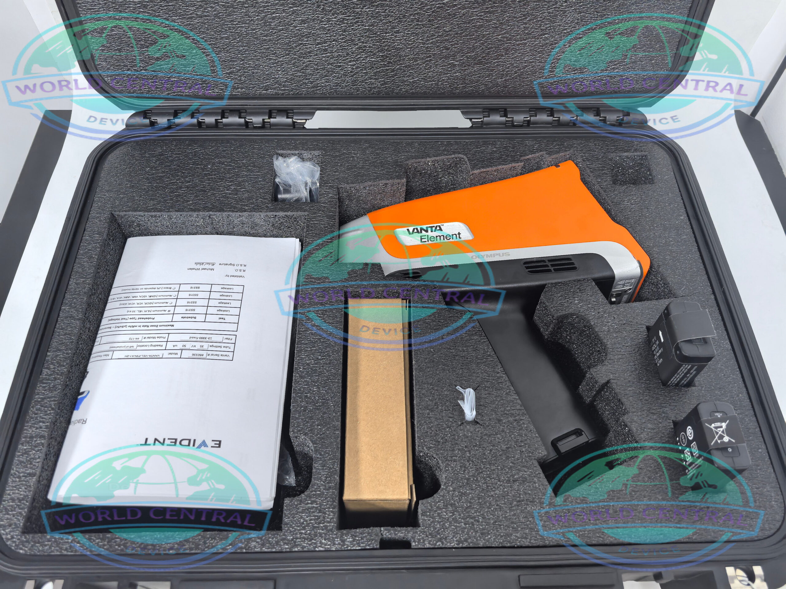 Olympus Vanta Element Portable XRF Analyzer Olympus Vanta Element handheld XRF alloy analyzer