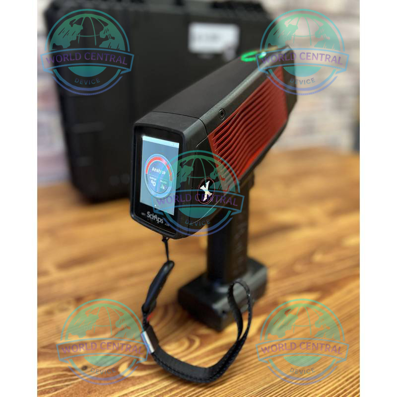 SciAps X-555 Mining XRF Analyzer SciAps X-555 XRF analyzer performing mining exploration analysis