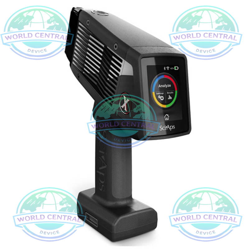 SciAps X-550 PMI Analyzer SciAps X-550 performing stainless steel PMI inspection