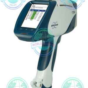 Bruker S1 TITAN 500S performing alloy grade verification on stainless steel pipe