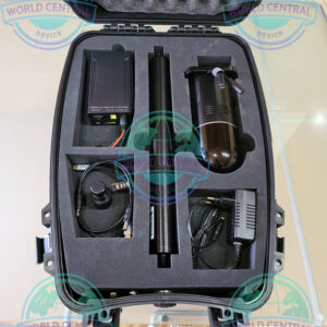 Leica BLK ARC robotic LiDAR scanner creating digital twin point cloud inside industrial facility