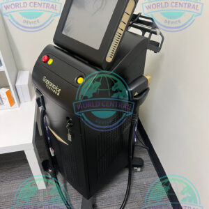 Soprano ICE Platinum laser hair removal treatment on patient