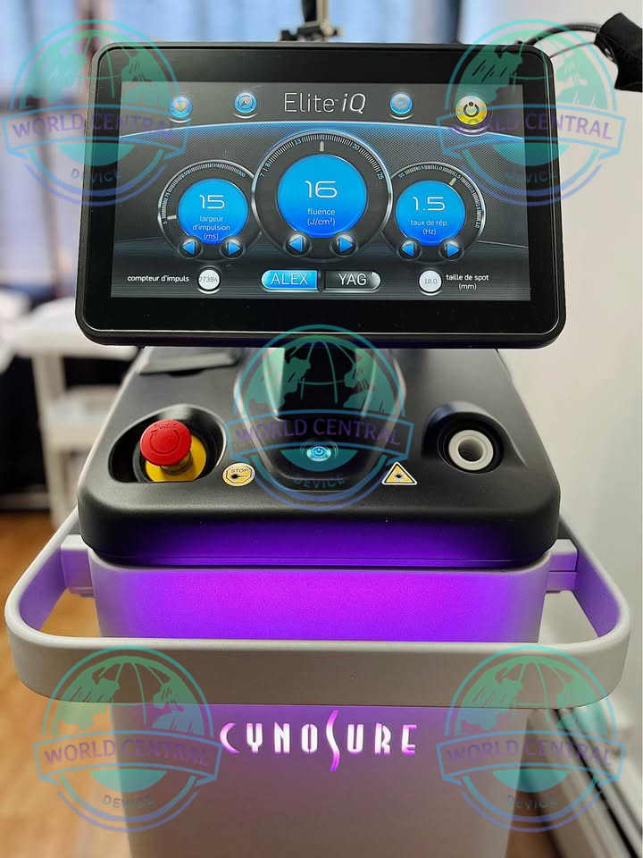 Elite iQ Hair Removal Treatment Cynosure Elite iQ laser hair removal treatment using Alexandrite technology