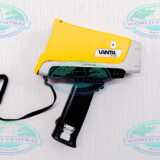 Olympus Vanta M Series handheld XRF alloy analyzer performing PMI inspection