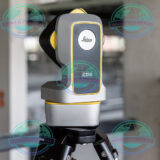 Leica iCON iCS50 with Leica vPole performing digital construction layout