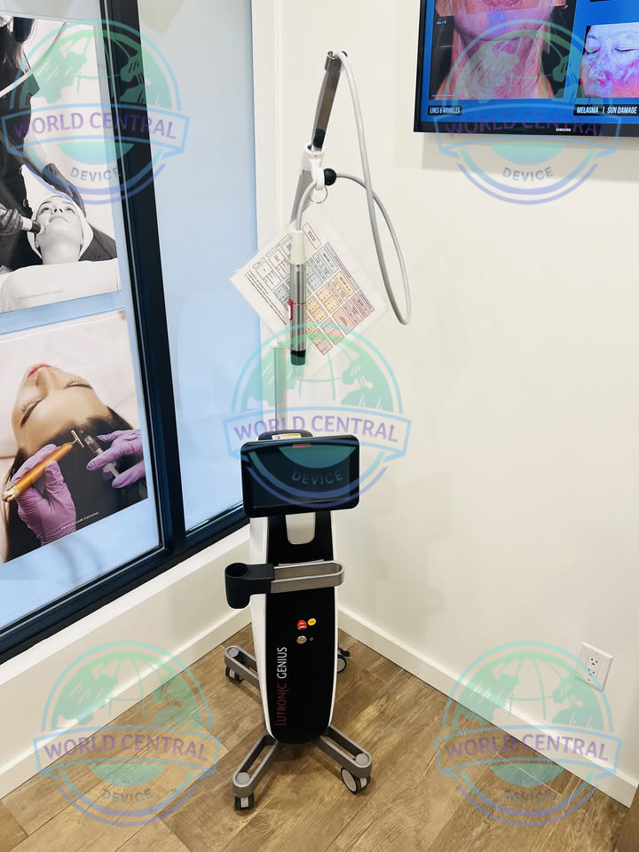Genius RF Acne Scar Treatment RF microneedling treatment for acne scar reduction and skin texture improvement using Genius RF