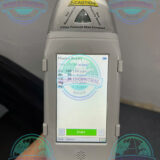 Elvatech ProSpector 2 handheld XRF analyzer performing positive material identification